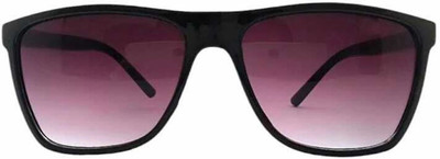 iplayer Rectangular Sunglasses(For Men & Women, Black)