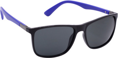 Redleaf Rectangular Sunglasses(For Men & Women, Grey)