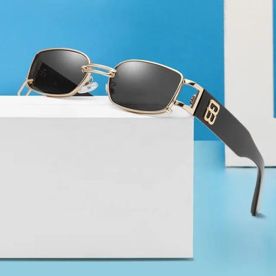 ALFATOORE Rectangular Sunglasses(For Boys & Girls, Black)
