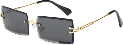 SevenOaks Rectangular Sunglasses(For Women, Black)
