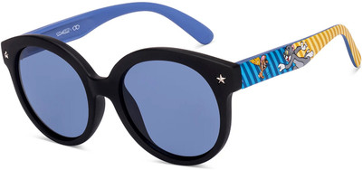 Hooper Round Sunglasses(For Boys & Girls, Blue)