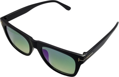 Urban Lens Rectangular, Retro Square, Aviator Sunglasses(For Men & Women, Green)