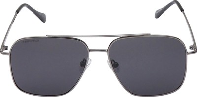 Fastrack Rectangular Sunglasses(For Boys & Girls, Grey)