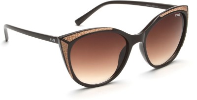 IRUS Cat-eye Sunglasses(For Women, Brown)