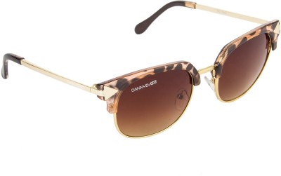 Arzonai Over-sized Sunglasses(For Women, Brown)