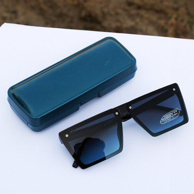 jiebo Rectangular Sunglasses(For Men, Blue)