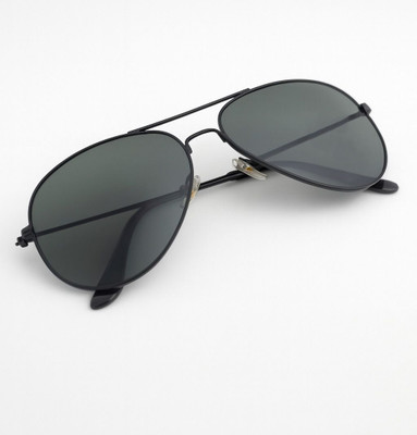 AURELIN Aviator Sunglasses(For Men & Women, Black)