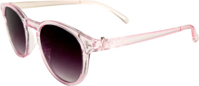 Matteo Bianchi Round Sunglasses(For Women, Grey)