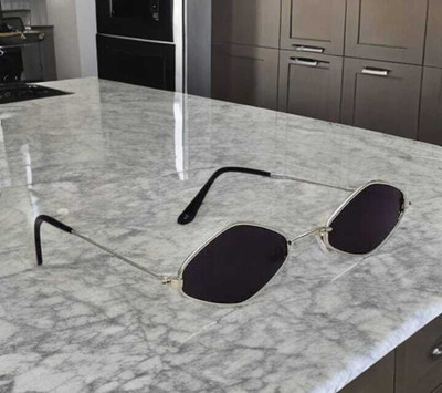AR Cool Cat-eye Sunglasses(For Men & Women, Black)
