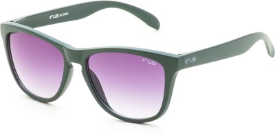 IRUS Oval Sunglasses(For Men, Grey)