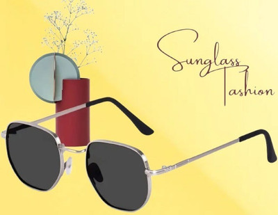 GOOD FRIENDS Rectangular Sunglasses(For Men, Grey)