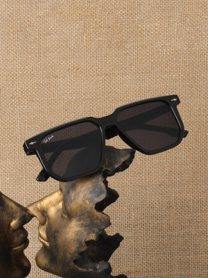 Ted Smith Wayfarer Sunglasses(For Men & Women, Black)
