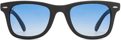 Netwiz Rectangular Sunglasses(For Men, Blue)