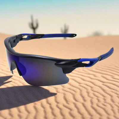 JEERATI Sports Sunglasses(For Men & Women, Multicolor)