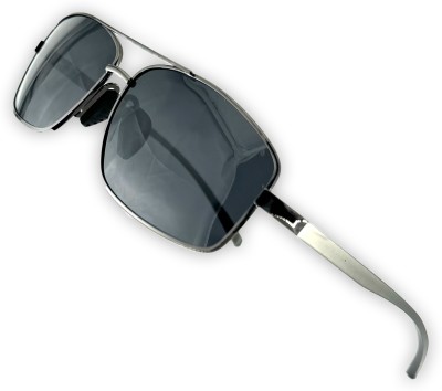 TrendyDunes Aviator Sunglasses(For Men, Grey)