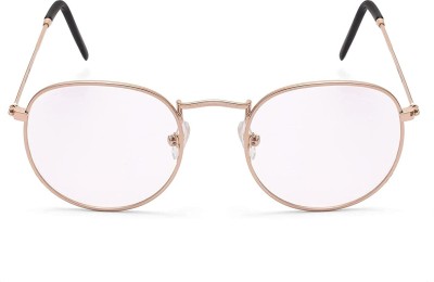 FORSEE Round Sunglasses(For Men & Women, Pink)