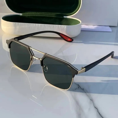 Supreno Retro Square Sunglasses(For Men & Women, Green)