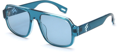 FILA Retro Square Sunglasses(For Men, Blue)