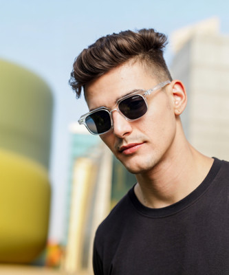 RESIST EYEWEAR Wayfarer Sunglasses(For Men & Women, Black)