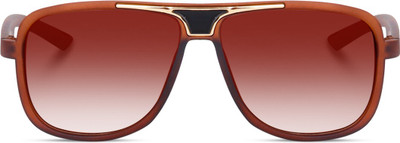 Netwiz Aviator Sunglasses(For Men & Women, Brown)