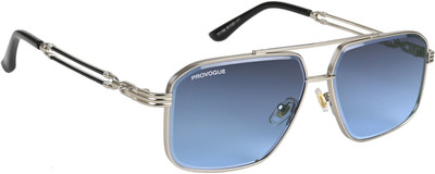 PROVOGUE Wayfarer, Rectangular Sunglasses(For Men, Blue)