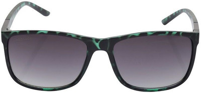 Fastrack Retro Square Sunglasses(For Men & Women, Black)