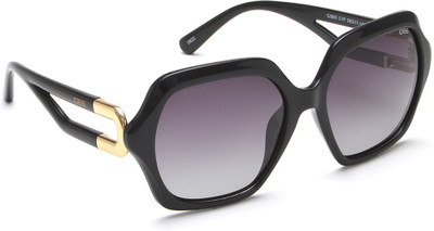 IDEE Retro Square Sunglasses(For Women, Grey)