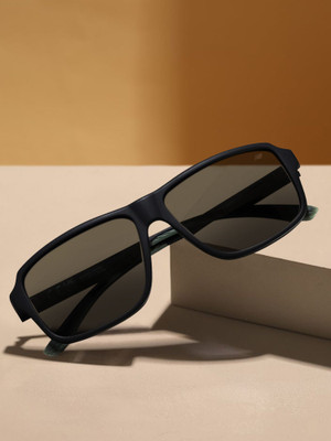 New Balance Retro Square Sunglasses(For Men, Multicolor)