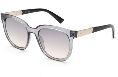 FILA Retro Square Sunglasses(For Women, Clear)