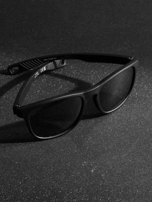 New Balance Retro Square Sunglasses(For Men, Silver)