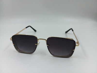 KM CREATION Retro Square Sunglasses(For Boys & Girls, Blue)