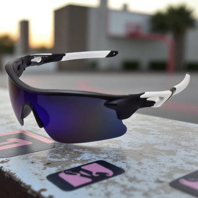 JEERATI Sports Sunglasses(For Men & Women, Multicolor)