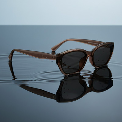 PERKEY Cat-eye Sunglasses(For Women, Black)