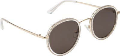 Poppy Wayfarer Sunglasses(For Men, Brown)