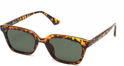 MESPEE Rectangular Sunglasses(For Men & Women, Green)