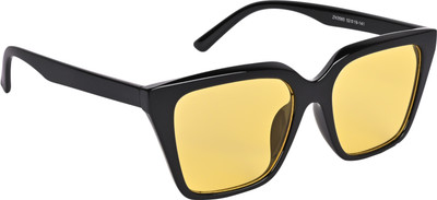 NuVew Wayfarer Sunglasses(For Men & Women, Yellow)