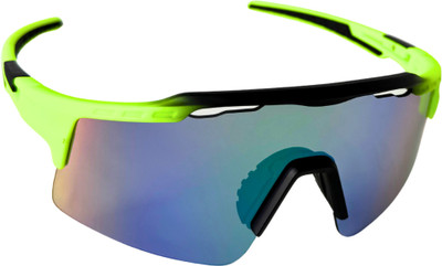 Matteo Bianchi Wrap-around Sunglasses(For Men & Women, Purple)