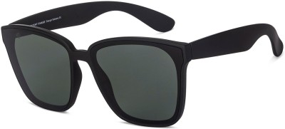 VINCENT CHASE by Lenskart Wayfarer Sunglasses(For Men & Women, Green)