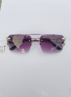 ATOUCH Rectangular Sunglasses(For Men & Women, Grey)