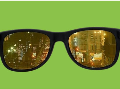 LENS LIBRARY Wayfarer Sunglasses(For Men & Women, Yellow)