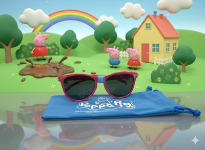 striders Oval Sunglasses(For Boys & Girls, Multicolor)