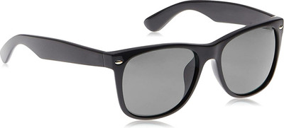 Redleaf Rectangular Sunglasses(For Men, Black)