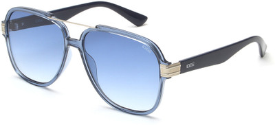 IDEE Retro Square Sunglasses(For Men, Blue)
