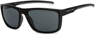 VINCENT CHASE by Lenskart Sports Sunglasses(For Men & Women, Grey)