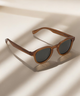 john jacobs Retro Square Sunglasses(For Men & Women, Green)