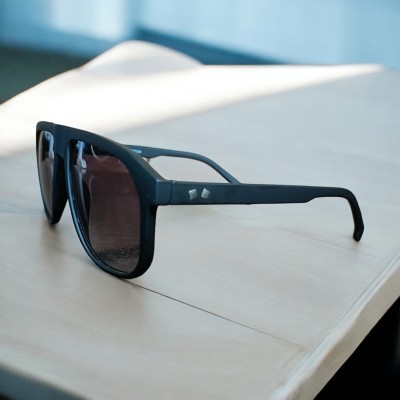 OKU Retro Square Sunglasses(For Boys & Girls, Black)