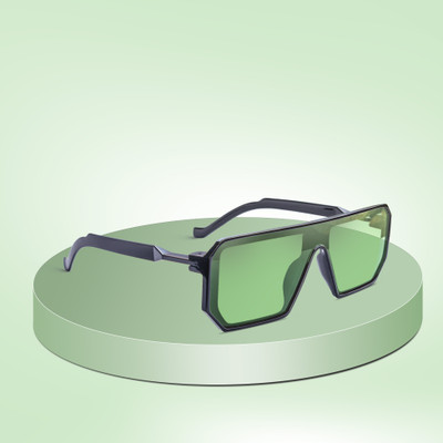 jiebo Wayfarer Sunglasses(For Men, Green)