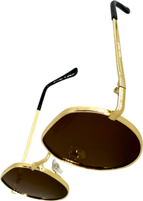 Matteo Bianchi Round Sunglasses(For Men & Women, Blue)