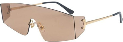 Augen Over-sized Sunglasses(For Men & Women, Multicolor)