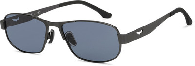 Lenskart STUDIO Rectangular Sunglasses(For Men & Women, Grey)